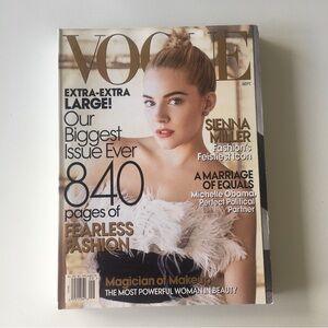 Vogue September 2007 Sienna Miller